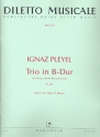 Trio B-Dur B.440 fr Violine, Violoncello und Klavier Stimmen