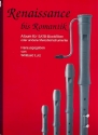 Renaissance bis Romantik fr 4 Blockflten (SATB) oder andere Melodieinstrumente Spielpartitur