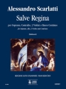 Salve Regina per soprano, contralto, 2 violini e Bc riduzione canto e pianoforte