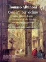 Konzert D-Dur Co1 fr Violine, Streicher und Bc fr Violine und Klavier