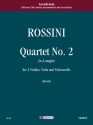 Quartett A-Dur Nr.2 fr Streichquartett Partitur und Stimmen