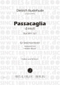 Passacaglia d-Moll BuxWV161 fr Orgel fr Streichorchester Partitur und Stimmen (3-3-2-1-1)