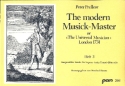 The modern Musick master or the universal musician Bd. 3 fr Sopranblockfllte solo