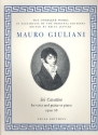 6 Cavatine op.39 for voice and guitar (piano) score