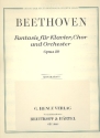 Fantasie c-Moll op.80 fr Klavier, Soli, Chor und Orchester Kontrabass