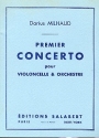 Concerto no.1 pour violoncelle et orchestre partition de poche