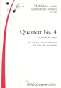 Quartett B-Dur Nr.4 fr Streichquartett Partitur und Stimmen