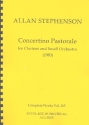 Concertino Pastorale fr Klarinette und kleines Orchester Partitur