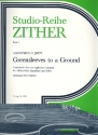 Greensleeves to a Ground fr Altblockflte (Flte) und Konzert-Zither