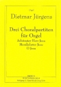 3 Choralpartiten fr Orgel