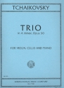 Trio a-Moll op.50 fr Violine, Violoncello und Klavier Stimmen