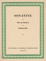 Sonatine fr Flte und Akkordeon Partitur und Stimme