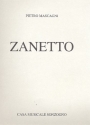 Zanetto Klavierauszug