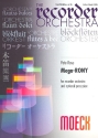 Mega-Rony for recorder orchestra, percussion ad lib score and parts