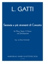 Serenata a piu stromenti di Concerto fr Oboe, Fagott, 2 Hrner und Streichquintett Partitur und Stimmen