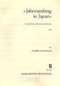 Jahresanfang in Japan fr Flte, Violoncello und Klavier Stimmen,  Archivkopie