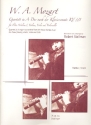 Quartett A-Dur KV331 fr Flte, Violine, Viola und Violoncello Partitur
