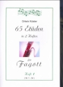 65 Etden Band 1 (Nr.1-34) fr Fagott