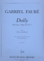 Dolly aus Berceuse op.56,1 fr Violine und Klavier Partitur und Stimme