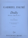 Dolly aus Berceuse op.56,1 fr Violine und Klavier Partitur und Stimme