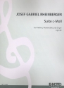 Suite c-Moll op.149 fr Violine, Violoncello und Orgel Stimmen