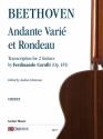 Andante vari et Rondeau fr 2 Gitarren Partitur und Stimmen