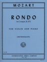 Rondo C-Dur KV 373 fr Violine und Klavier