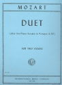 Duett KV331 fr 2 Violinen  