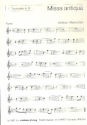 Missa antiqua fr gem Chor und Blser Blserset (2 Trompeten, 2 Posaunen)