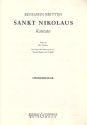 Saint Nicolas op. 42 fr Tenor solo, gemischter Chor (SATB), Frauenchor (SA), 4 Knabenstimm Chorpartitur