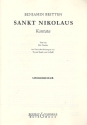 Saint Nicolas op. 42 fr Tenor solo, gemischter Chor (SATB), Frauenchor (SA), 4 Knabenstimm Chorpartitur