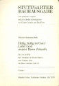 Lobet Gott unsern Herrn Zebaoth fr gem Chor und Orchester Violine 1