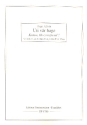 Uti var hage fr gem Chor a cappella Partitur (schwed/dt)