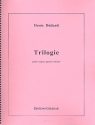 Trilogie fr Orgel zu 4 Hnden Spielpartitur