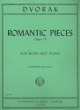 Romantic pieces op.75 for horn in f and piano Machala, K., ed