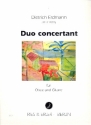Duo concertant fr Oboe und Gitarre Stimmen