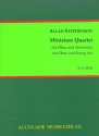 Miniature Quartet  fr Oboe, Violine, Viola und Violoncello Partitur und Stimmen