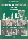 Blues and Boogie for 2 Beginners for clarinets score