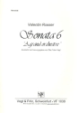 Sonata Nr.6 A grand orchestre fr Zupforchester Mandoline 1