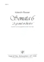 Sonata Nr.6 A grand orchestre fr Zupforchester Gitarre