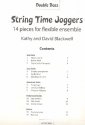 String Time Joggers for flexible string ensemble double bass