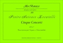 5 concerti dall'op.7 per organo (clavicembalo)