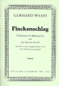 Finckenschlag fr Flte, Oboe, Klarinette und Fagott Studienpartitur
