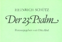 Psalm 23 fr gem Chor (3-4 Stimmen), 2 Violinen, Orgel und Bc Partitur