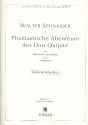 Fantastische Abenteuer des Don Quichote fr Sprecher, Mnnerchor und Instrumente Partitur zur Auffhrung mit Instrumenten