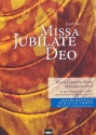 Missa Jubilate Deo fr gem Chor, Orgel und Streicher ad lib Instrumentalstimmen (Orgel-1-1-1-1-1)