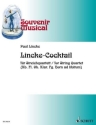 Lincke-Cocktail für Streichquartett Bläser ad lib (Fl, Ob, Klar, Hrn, Fag) Partitur und Stimmen