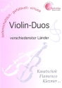 Duos verschiedenster Länder Band 2 für 2 Violinen 2 Spielpartituren