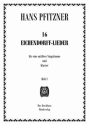 16 Eichendorff-Lieder Band 1 (1-8) fr mittlere Singstimme und Klavier (dt/en)
