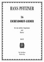 16 Eichendorff-Lieder Band 2 (8-16): fr mittlere Singstimme und Klavier (dt) 